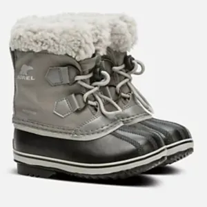 Sorel Kids' Gray and Black Winter Boots