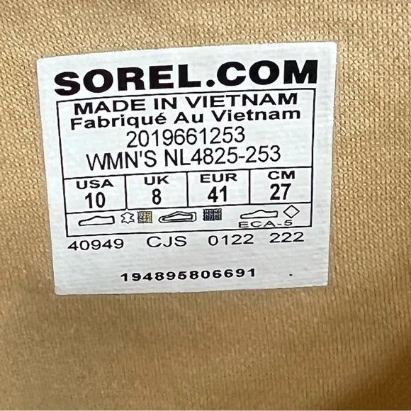 SOREL Kinetic Breakthru Acadia Pull On Winter Boots Water Proof