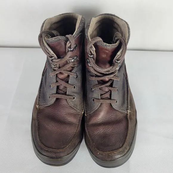 Sorel Kingston Chukka Boot Mens 11.5 Brown Waterproof Leather Casual Work Hiking
