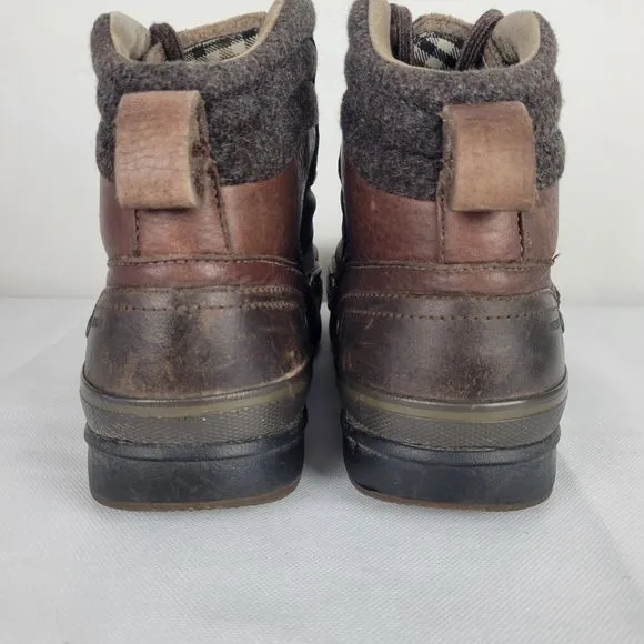 Sorel Kingston Chukka Boot Mens 11.5 Brown Waterproof Leather Casual Work Hiking