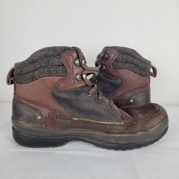 Sorel Kingston Chukka Boot Mens 11.5 Brown Waterproof Leather Casual Work Hiking