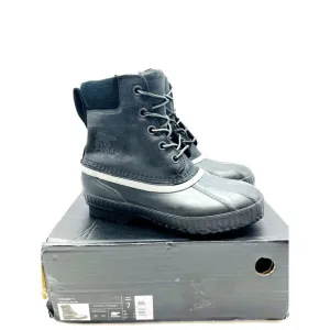 Sorel Men Cheyanne II Waterproof Winter Boots- Black, US 7 / EUR 40