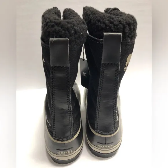 Sorel Men’s 1964 PAC Nylon, Black Waterproof Winter Boots, Size 13M