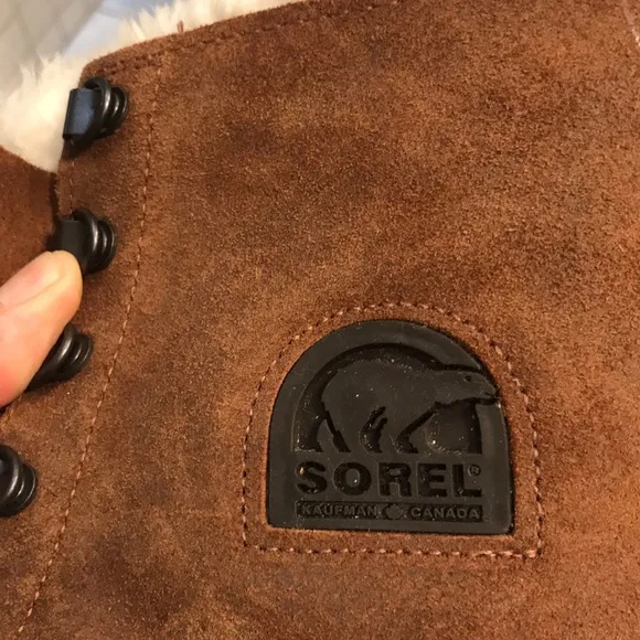 Sorel Men's Brown Winter Boots used conditions 10 size