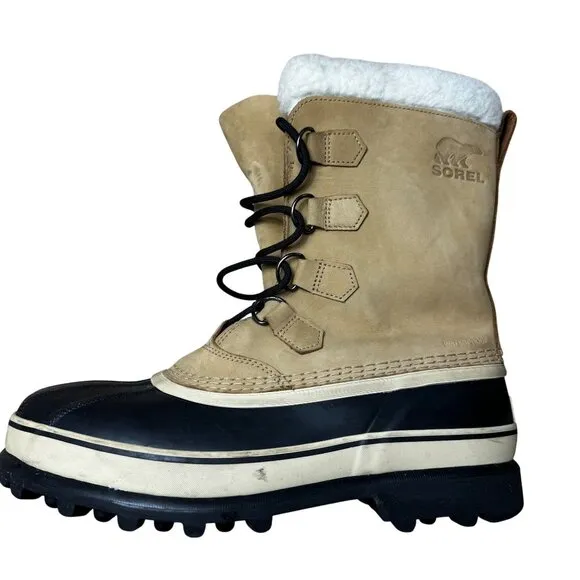 Sorel Men’s Caribou Waterproof Winter Boots Size 11
