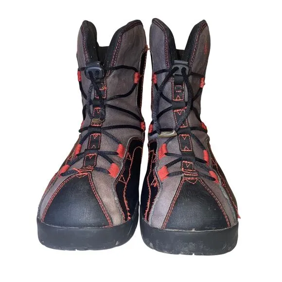 Sorel Mens Sneaky Pete Winter Boots Black Leather Lace Up Waterproof 7