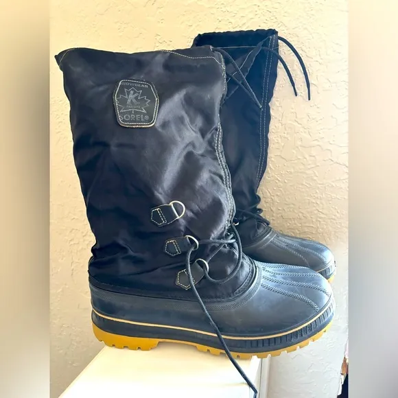 Sorel Men’s SnowBear Kaufman Winter Boots Size 10 Made in Canada 🇨🇦 Steel Shank