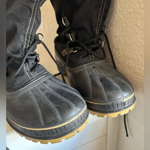 Sorel Men’s SnowBear Kaufman Winter Boots Size 10 Made in Canada 🇨🇦 Steel Shank
