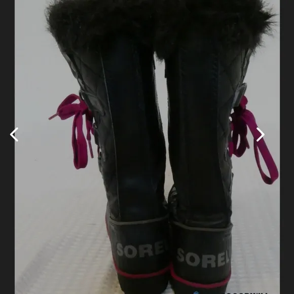 Sorel Tivoli twist boots winter snow waterproof 10