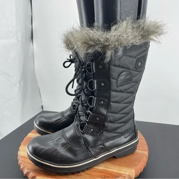Sorel - Tofino II - Winter Boots - Black - Women's - 8.5 - NL2332-010