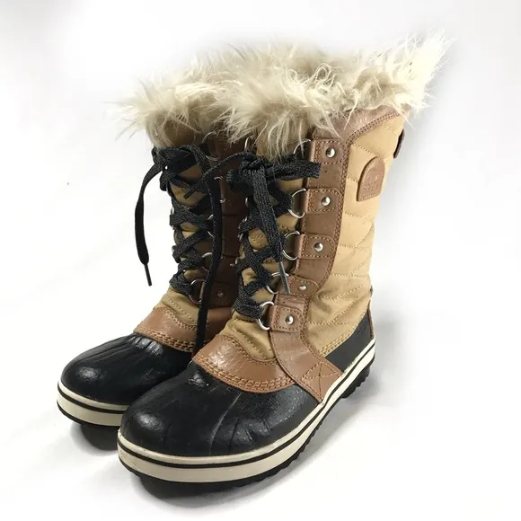 Sorel Tofino II Youth Winter Lace Up Boots Size Youth 3