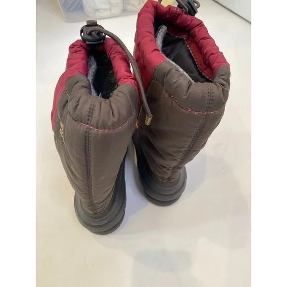 Sorel Warm Winter Boots EUC Sz 3 Boys Youth Waterproof