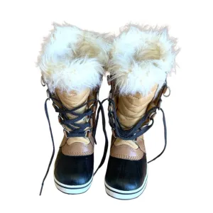 Sorel Waterproof Winter Boot SZ 1 Youth