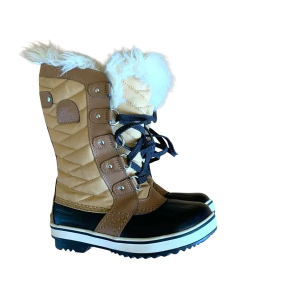 Sorel Waterproof Winter Boot SZ 1 Youth