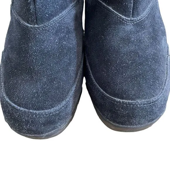 Sorel ~Winter Boots ~Womens Waterfall NL1964-010 ~Black Suede~ Mid Calf Size 8.5