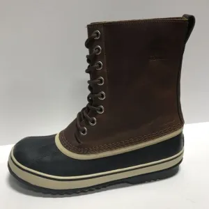 Sorel Women's 1964 Leather Brown Winter Snow Boots, Size 11 M