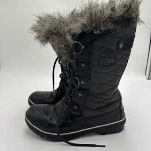 Sorel Women's 6 Black Tofino II Waterproof Winter Boots