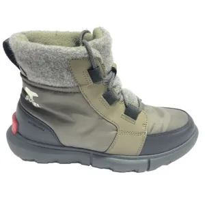 Sorel Women’s Explorer II Carnival Felt Waterproof Winter Booties, Size 8M