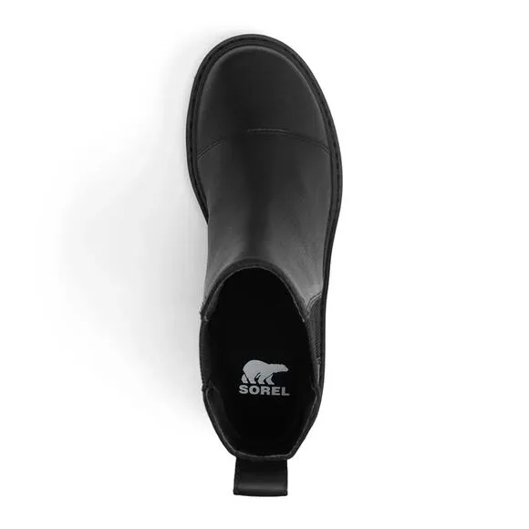 Sorel Women's Joan Now Block Heel Chelsea Boots, Black Size 5.5M