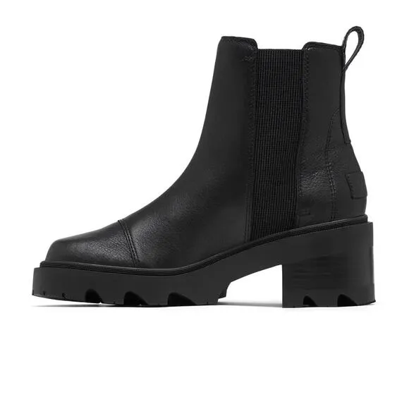 Sorel Women's Joan Now Block Heel Chelsea Boots, Black Size 5.5M