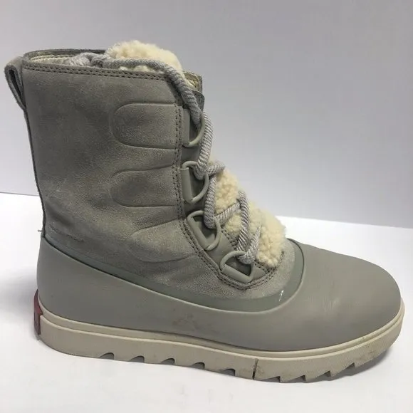Sorel Women’s Joan Of Arctic Next Lite Winter Boots Gray, Size 9M