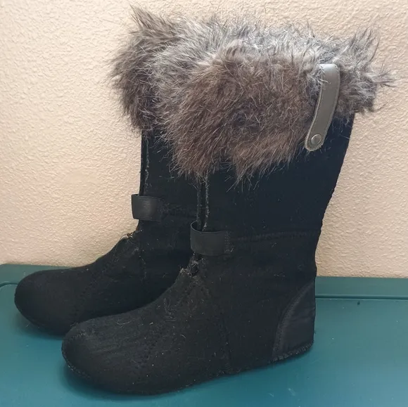 Sorel Womens Joan of Arctic Stylish Winter Boots Size 7 Waterproof Faux Fur