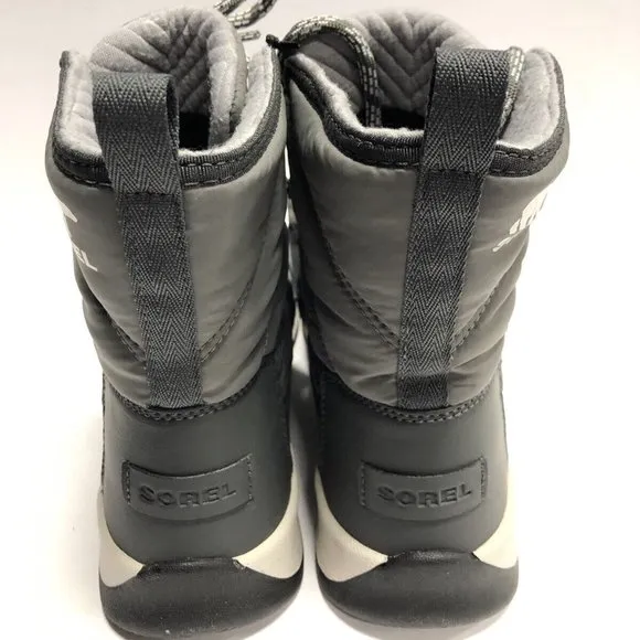 Sorel Women’s Whitney II Short Lace, Gray Winter Boots, Size 7.5M