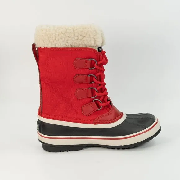 Sorel Women's Winter Carnival Mountain Red NL3483-613 Winter Snow Boots