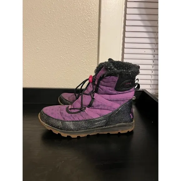 Sorel X Disney Frozen Purple winter boots size Youth 7