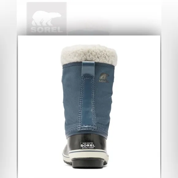 SOREL YOOT PAC WINTER BOOTS NAVY COLLEGIATE SUPER BLUE KIDS SIZE 1 STYLE 40027
