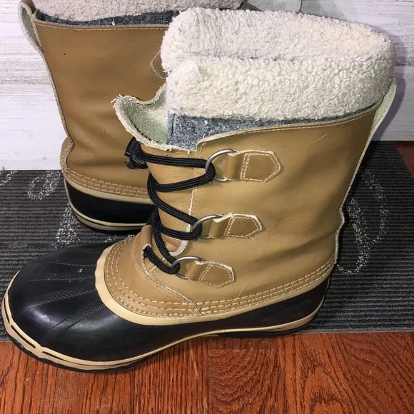 Sorel Youth Unisex Yoot Pac Lace Up Snow Boots Size 4 duck boots winter …