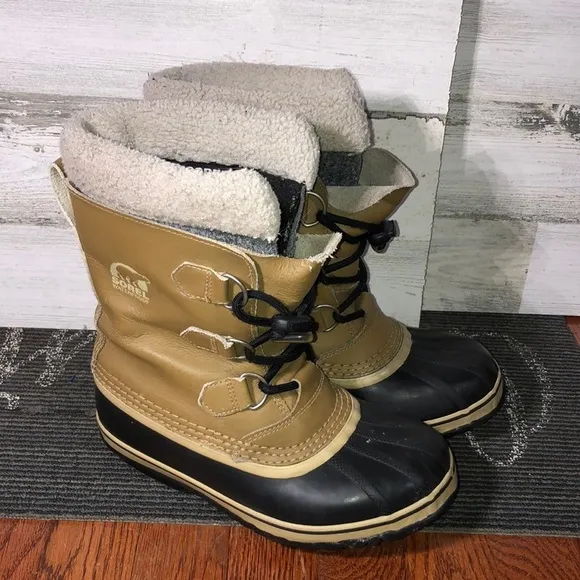 Sorel Youth Unisex Yoot Pac Lace Up Snow Boots Size 4 duck boots winter …