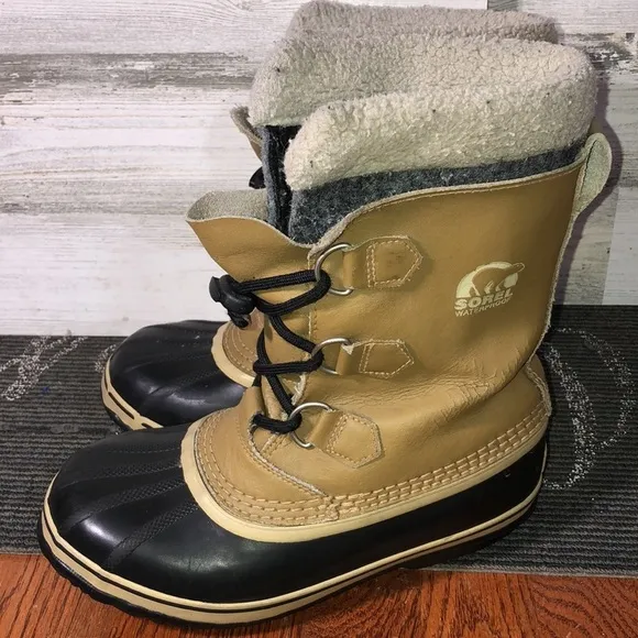 Sorel Youth Unisex Yoot Pac Lace Up Snow Boots Size 4 duck boots winter …