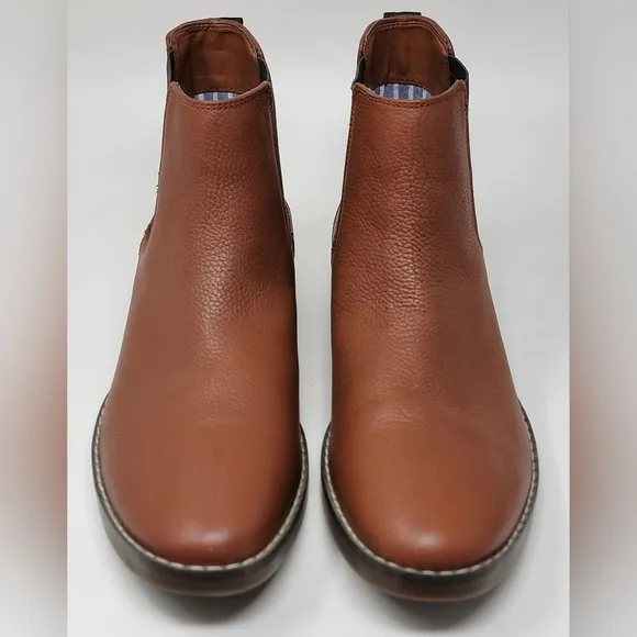 Sperry Men’s Newman Chelsea Boots Tan Casual Size 8.5M STS25407 New