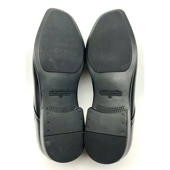 Stacy‎ Adams Montgomery Black Size 11.5 M Dress Shoes Leather