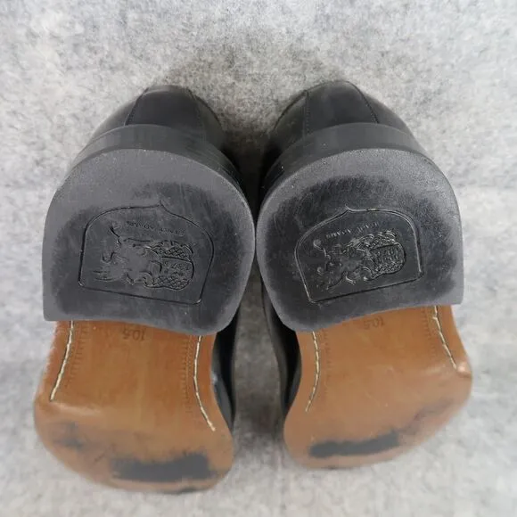 Stacy Adams Shoes Mens 10.5 Loafer Dress Formal Black Slip On Square Toe Classic