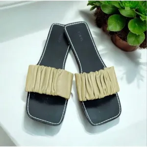 STAUD Nina Ruched Sandal Size EU 40/ US 10