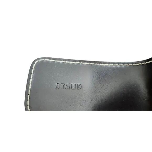 STAUD Nina Ruched Sandal Size EU 40/ US 10