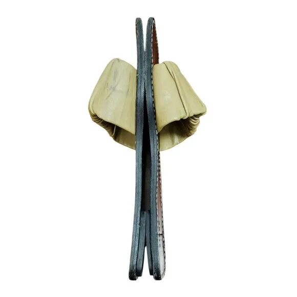 STAUD Nina Ruched Sandal Size EU 40/ US 10