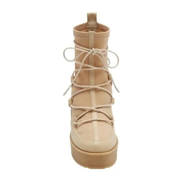 STEVE MADDEN Atomic Wedge Lace-Up Bootie - 8.5