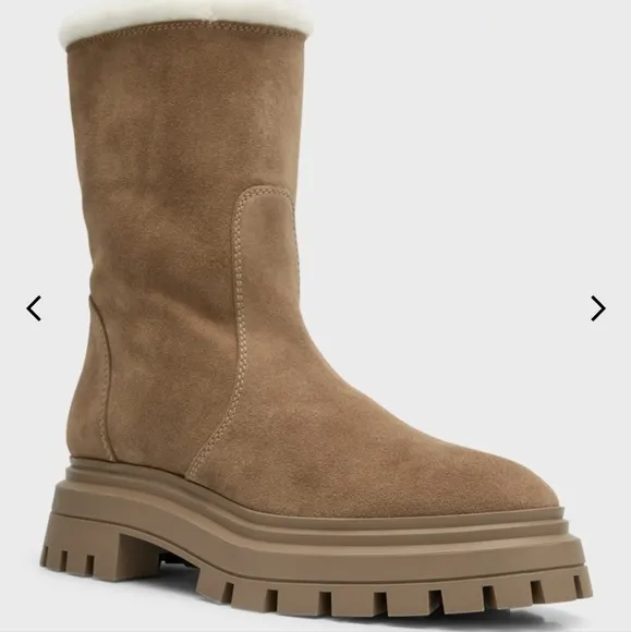 Stuart Weitzman Boots Bedford Suede  &amp; Dust Bag
