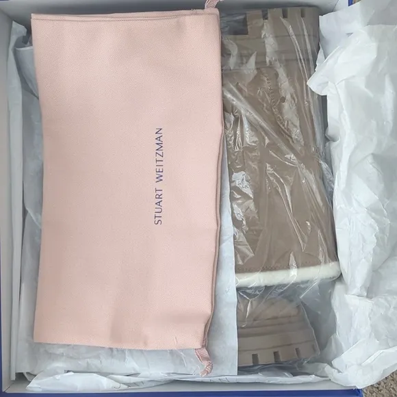 Stuart Weitzman Boots Bedford Suede  &amp; Dust Bag