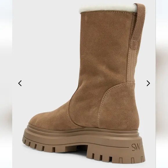 Stuart Weitzman Boots Bedford Suede  &amp; Dust Bag