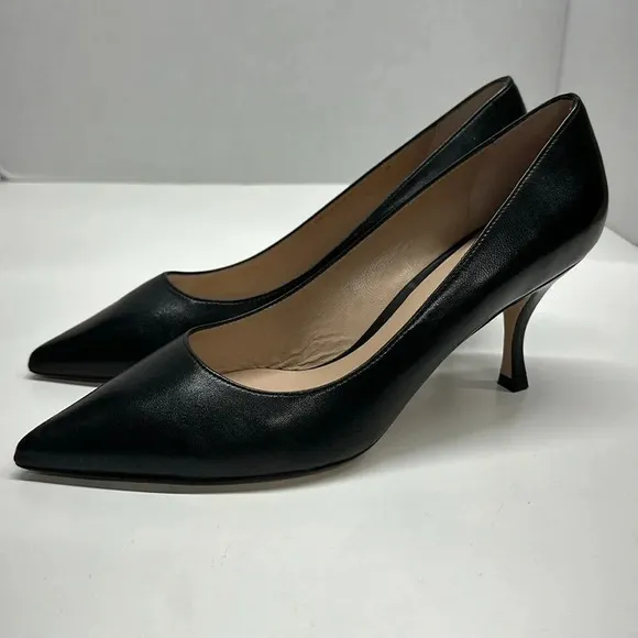Stuart Weitzman High Heel Shoes Heels Pointed Toe Leather Designer Size 10