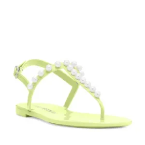 Stuart Weitzman Pearl Crystal Jelly sandals NEW