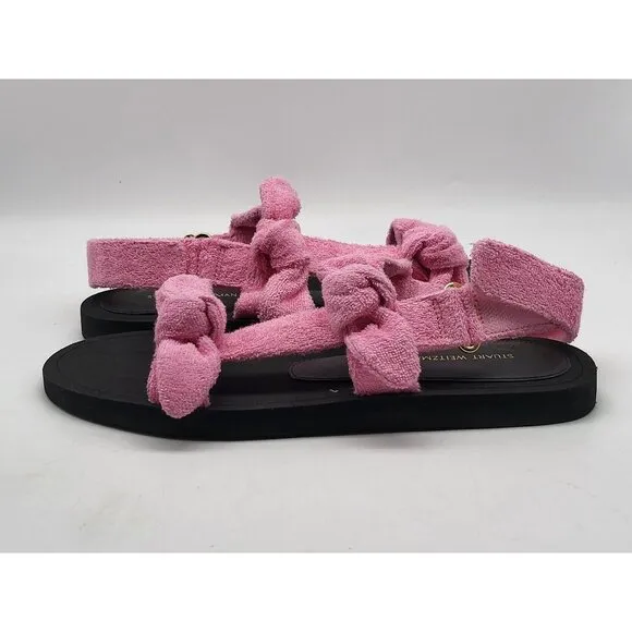 Stuart Weitzman Womens Bandeau Sport Sandals Pink Size 8B