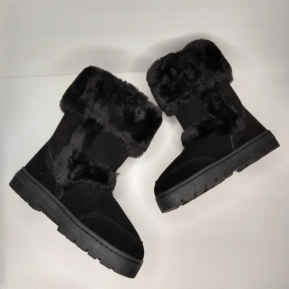STYLE &amp; CO Witty Suede Winter Boots