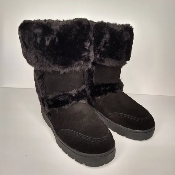 STYLE &amp; CO Witty Suede Winter Boots