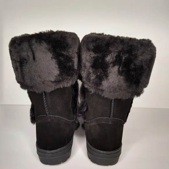 STYLE &amp; CO Witty Suede Winter Boots