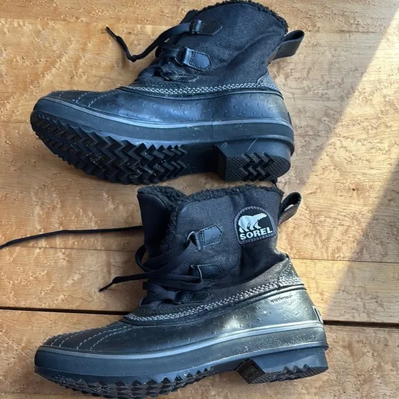Stylish Black Winter Boots